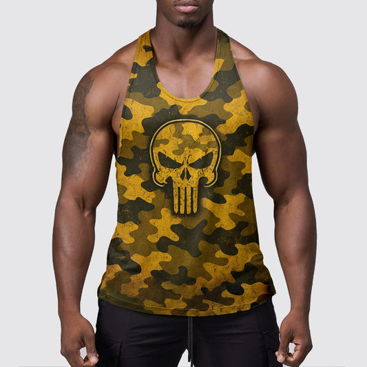 StealthFlex Camo Tank Top- Performance Fit for Bodybuilders- AA08052