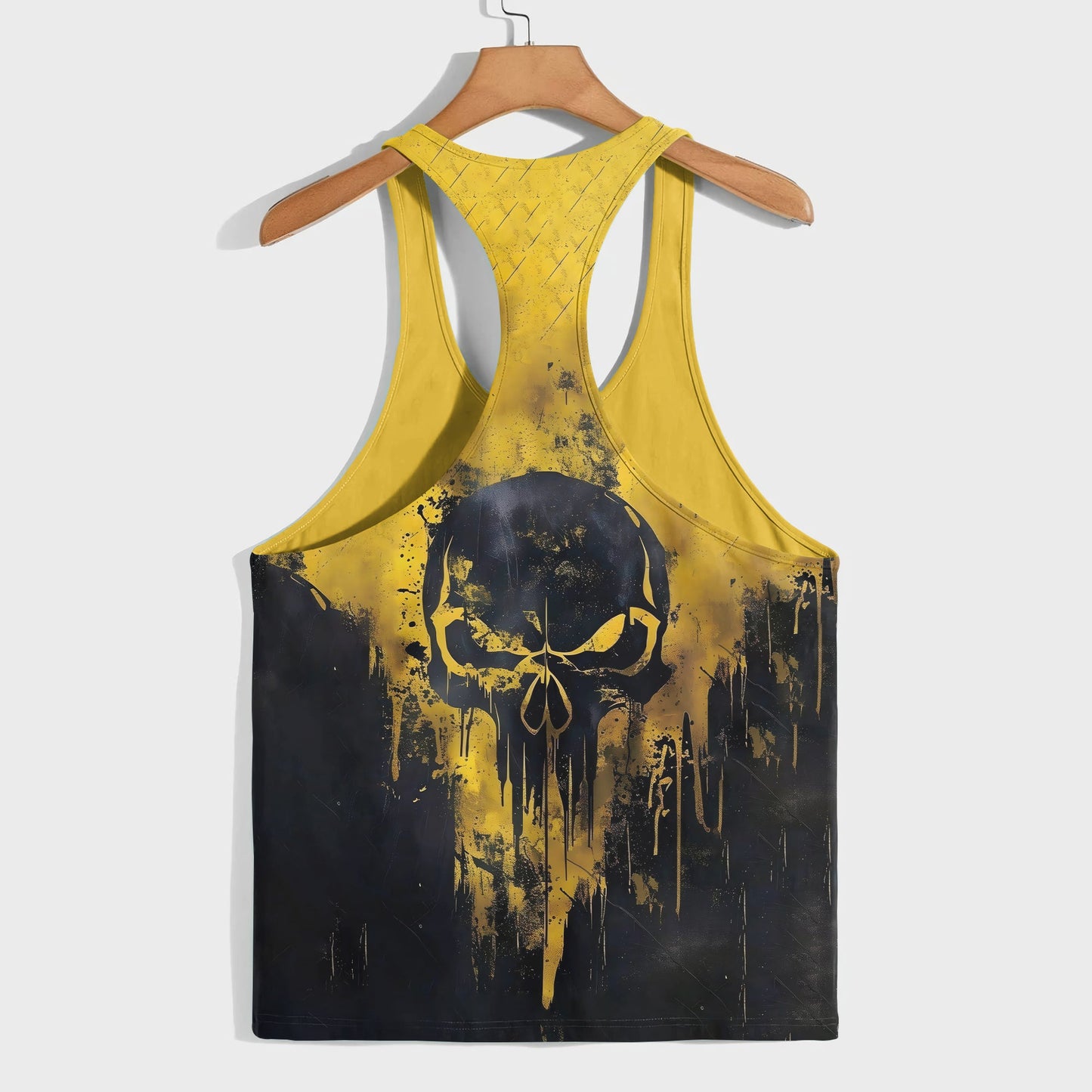 Skull 3D Racerback Tank Top- AA08053