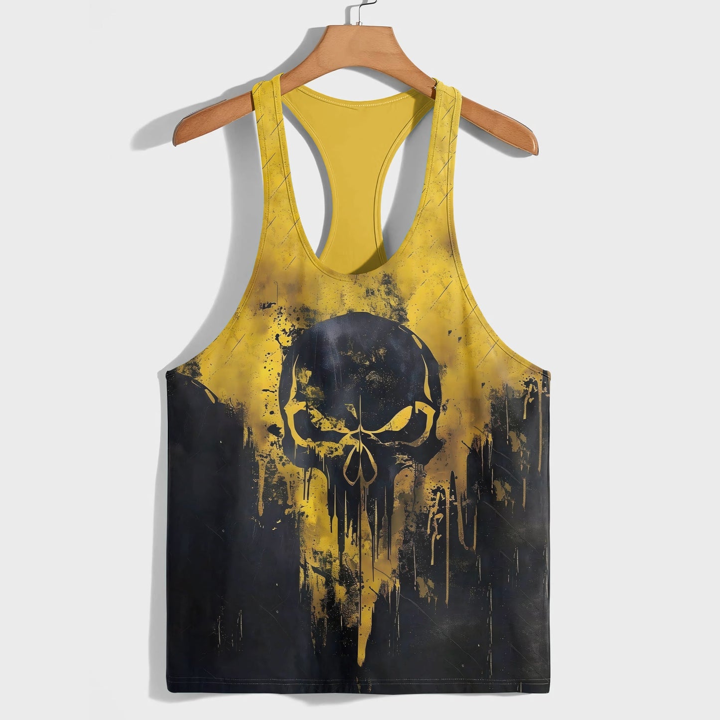 Skull 3D Racerback Tank Top- AA08053
