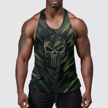 StealthFlex Camo Tank Top- Performance Fit for Bodybuilders- AA08054