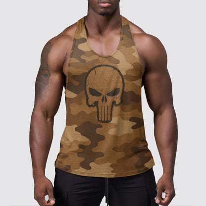 StealthFlex Camo Tank Top- Performance Fit for Bodybuilders- AA08058