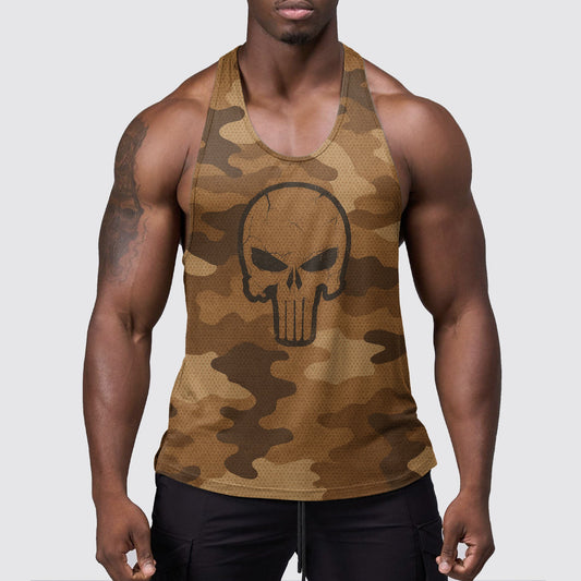StealthFlex Camo Tank Top- Performance Fit for Bodybuilders- AA08058