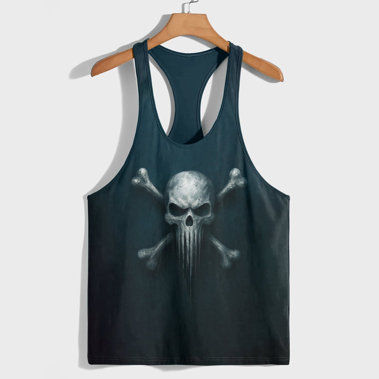 Skull 3D Racerback Tank Top- AA08061