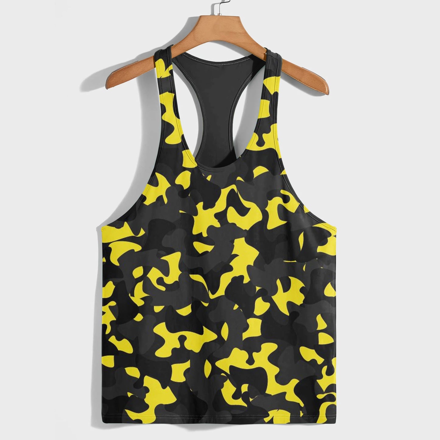 Camo Racerback Tank Top – Tactical Strength for Bodybuilders- AA08123