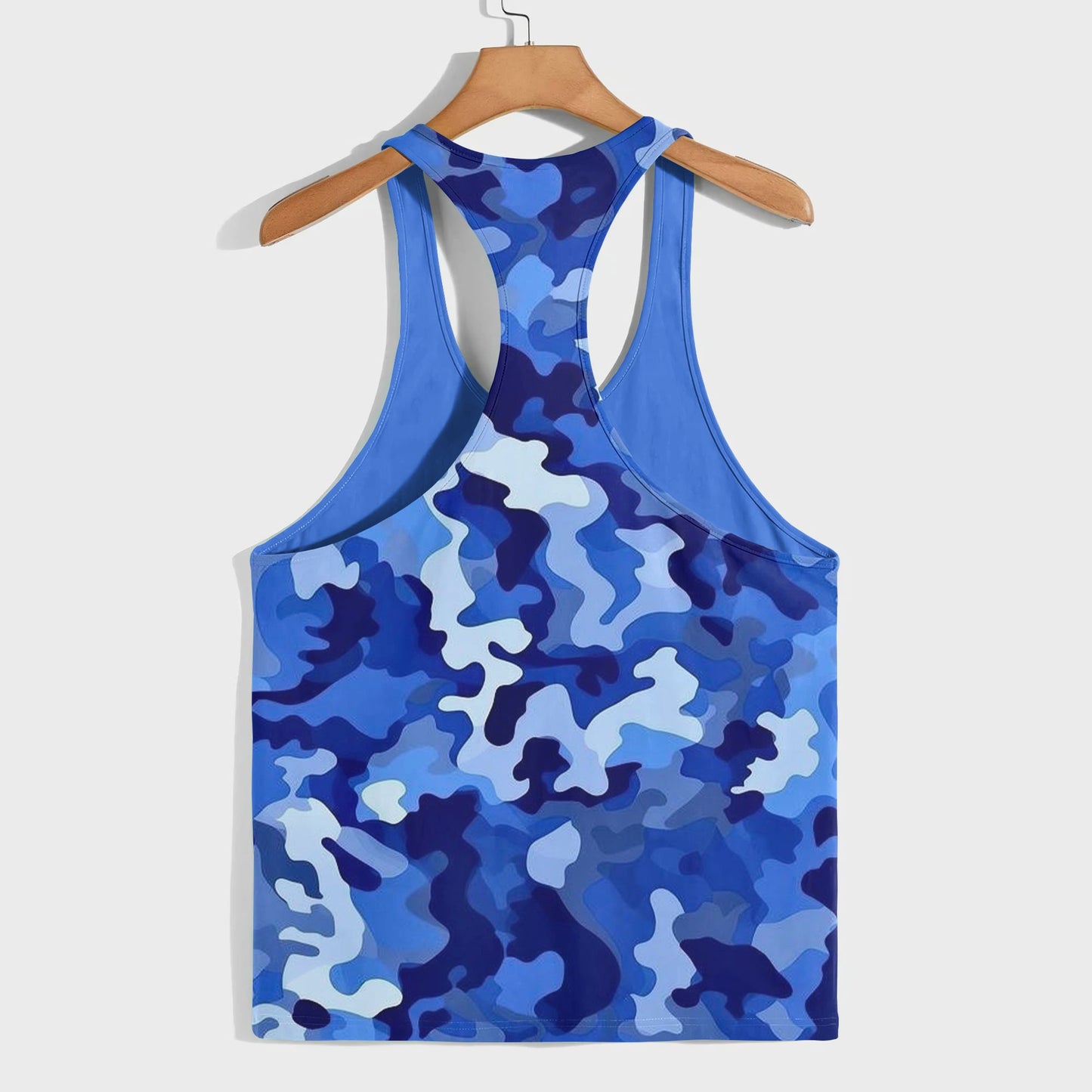 Camo Racerback Tank Top – Tactical Strength for Bodybuilders- AA08131
