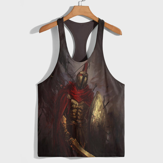 Warrior Spirit 3D Racerback Tank Top- AA08173