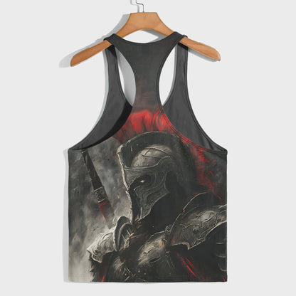 Warrior Spirit 3D Racerback Tank Top- AA08175