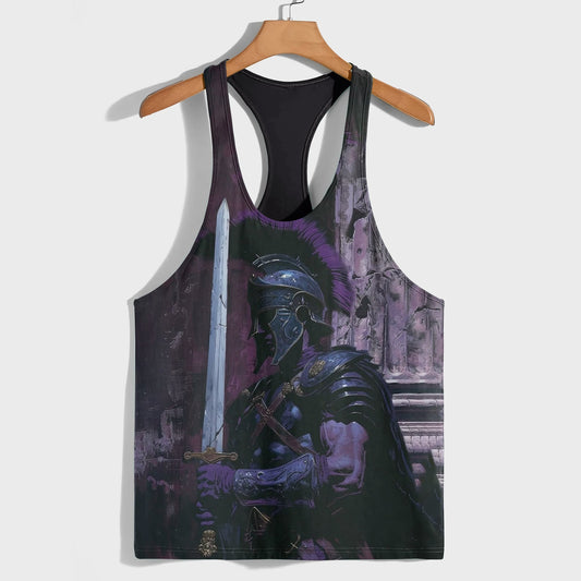 Warrior Spirit 3D Racerback Tank Top- AA08178