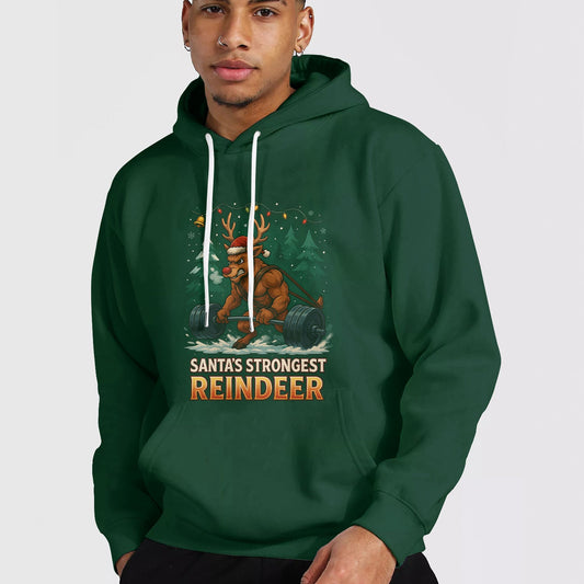 Christmas Hoodie for Bodybuilders- AA08336