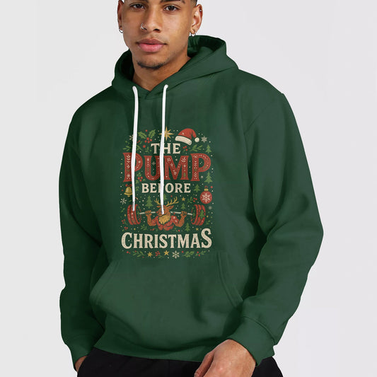 Christmas Hoodie for Bodybuilders- AA08340