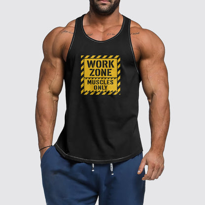 Ultimate Gym Tank Top for Men: Stay Cool and Comfy During Intense Workouts- AA08350