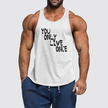 Ultimate Gym Tank Top for Men: Stay Cool and Comfy During Intense Workouts- AA08364