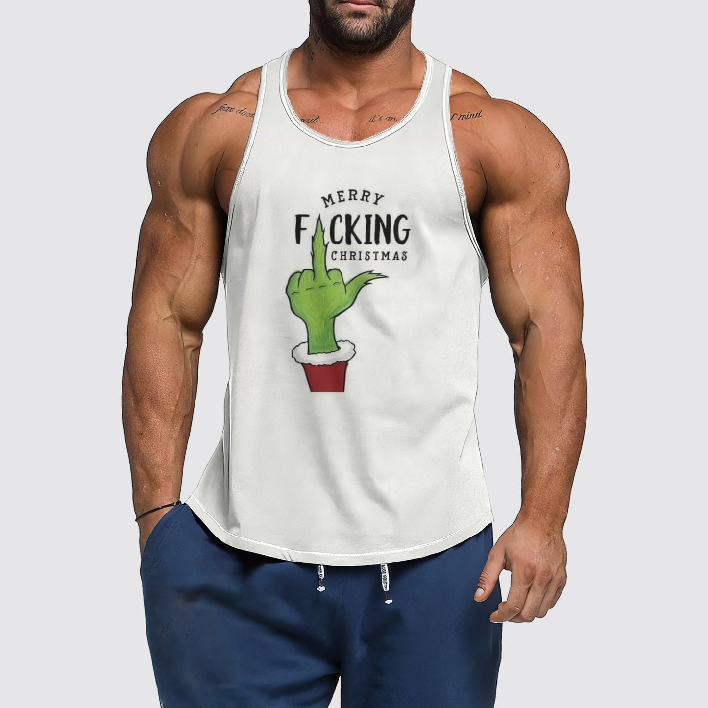 Funny Meme Tank Top- AA08425