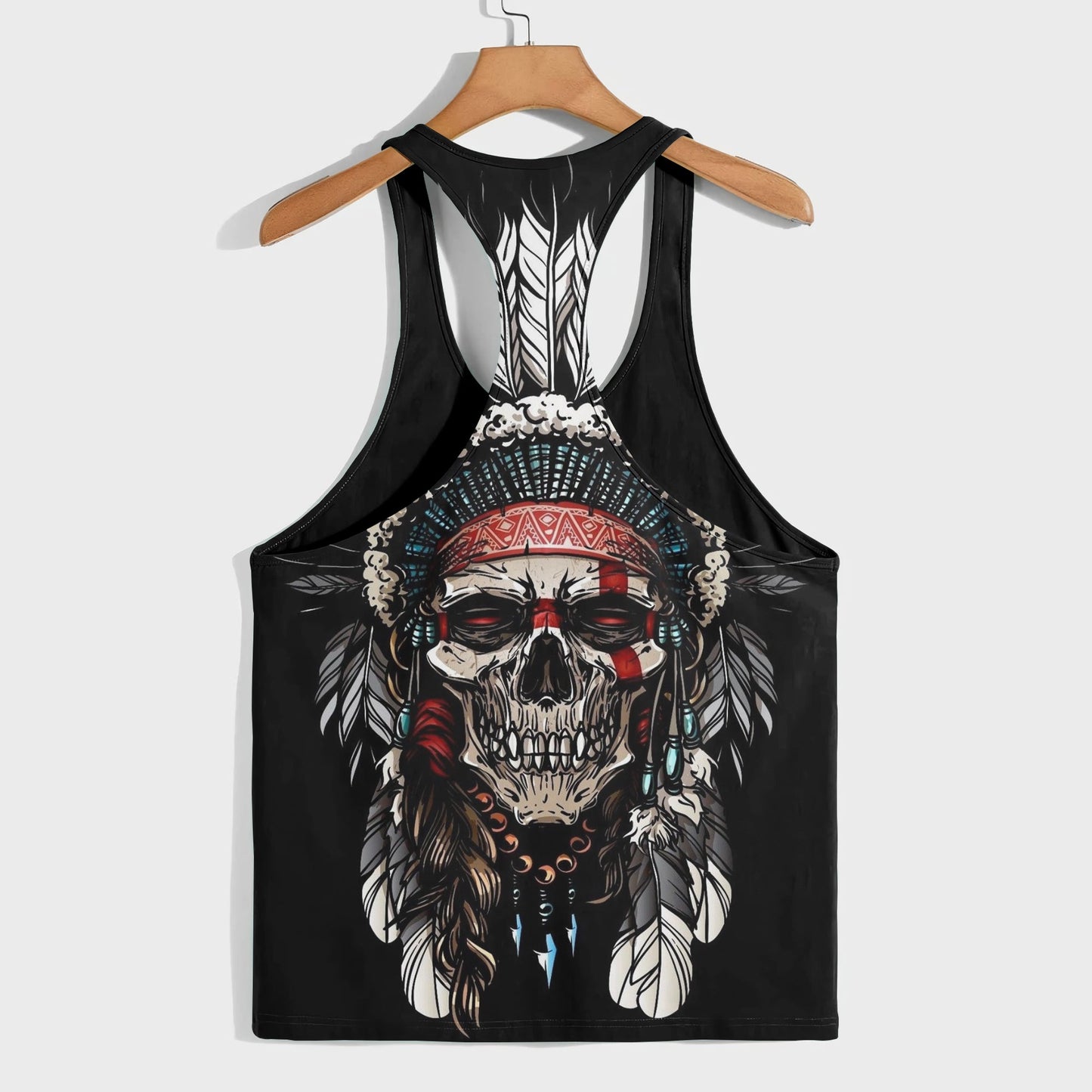 Skull 3D Racerback Tank Top- AA08530
