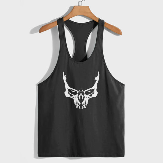 Skull 3D Racerback Tank Top- AA08547