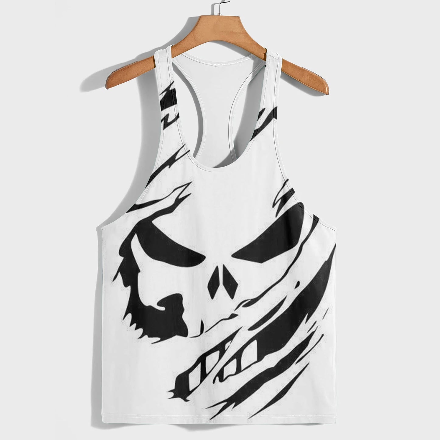 Skull 3D Racerback Tank Top- AA08548