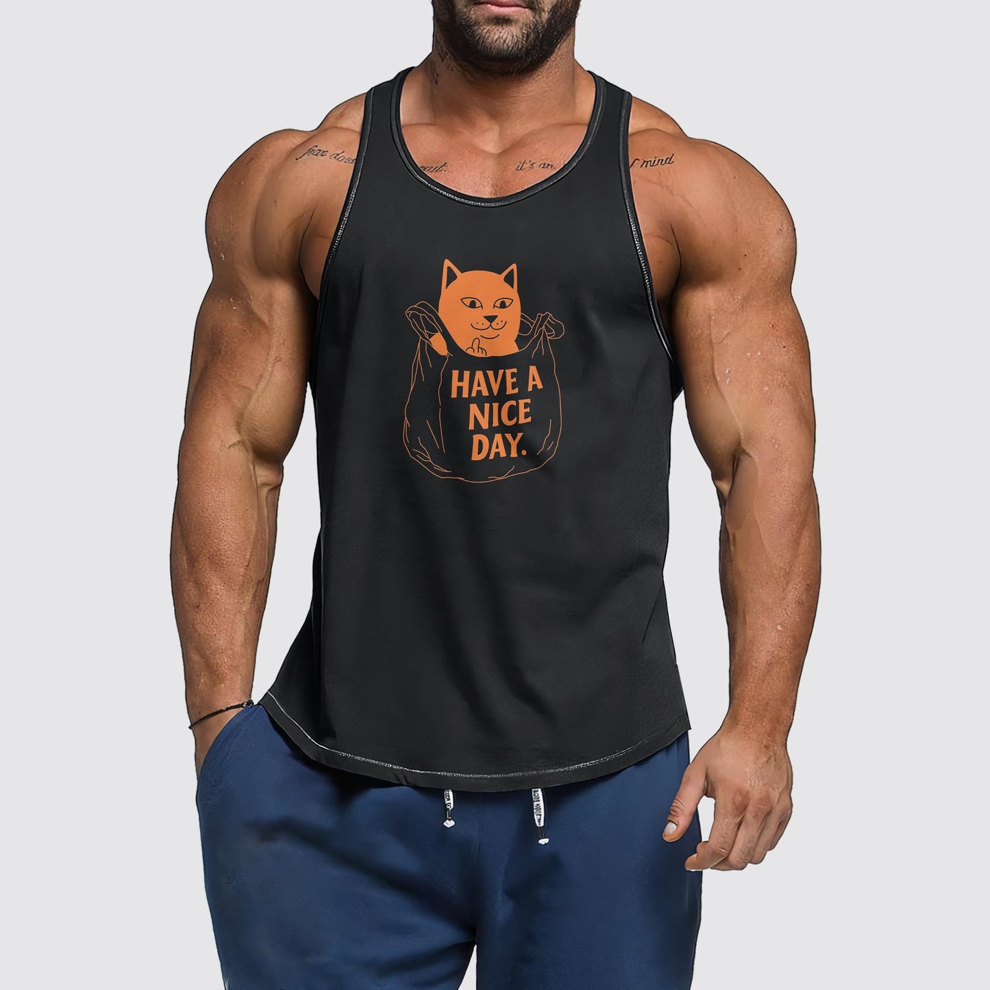 Funny Meme Tank Top- AA08558