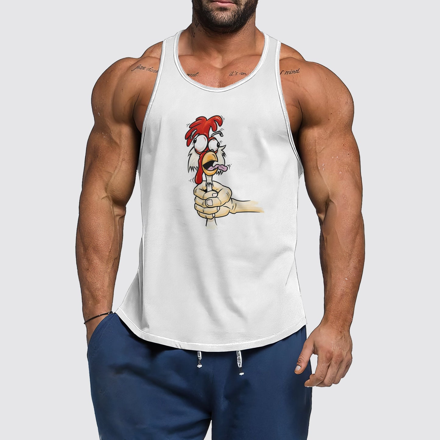 Funny Meme Tank Top- AA08561