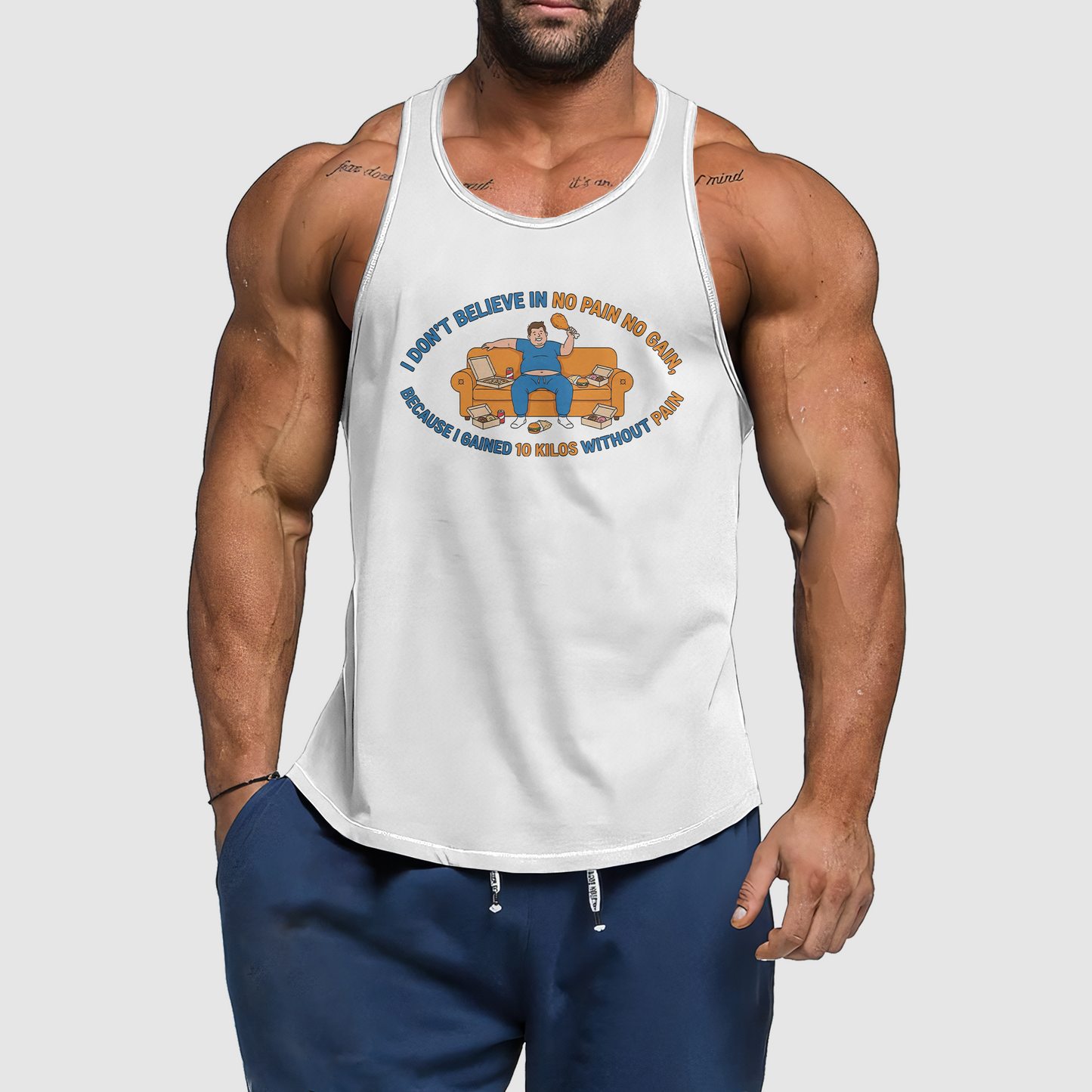 Funny Meme Tank Top- AA08636