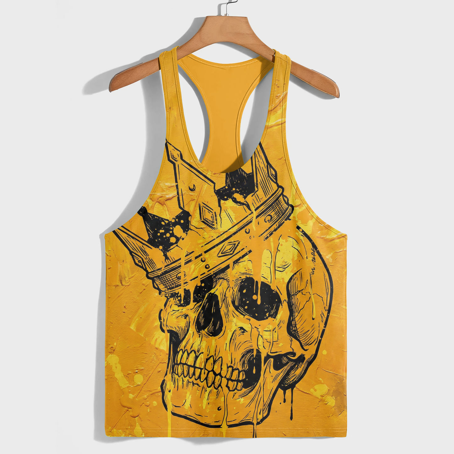 Skull 3D Racerback Tank Top- AA08648