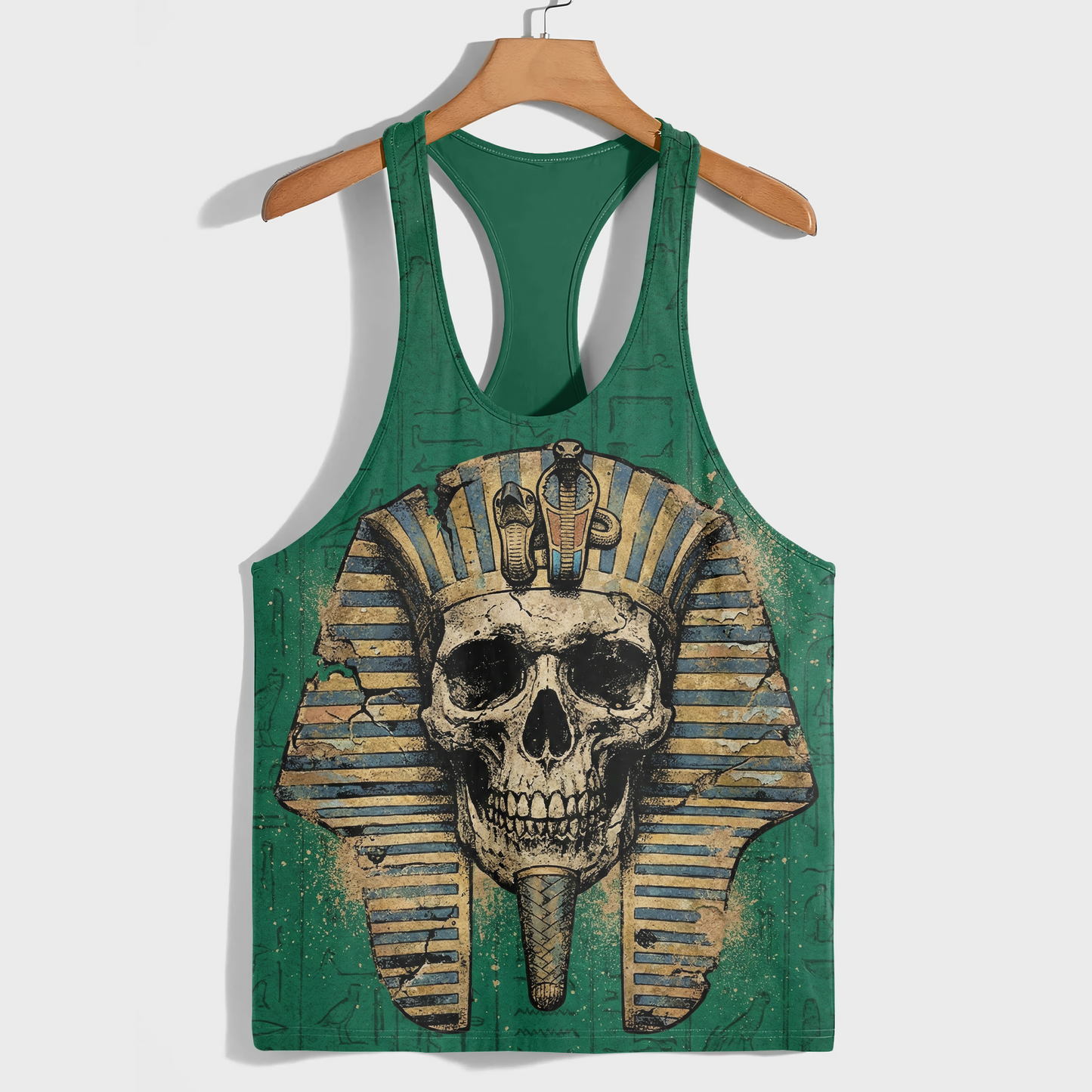 Skull 3D Racerback Tank Top- AA08651
