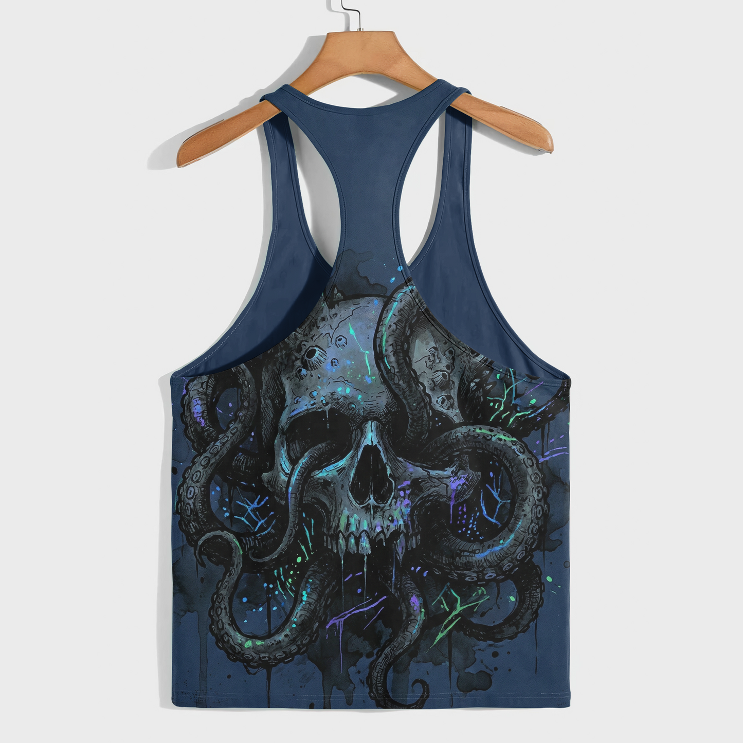 Skull 3D Racerback Tank Top- AA08653