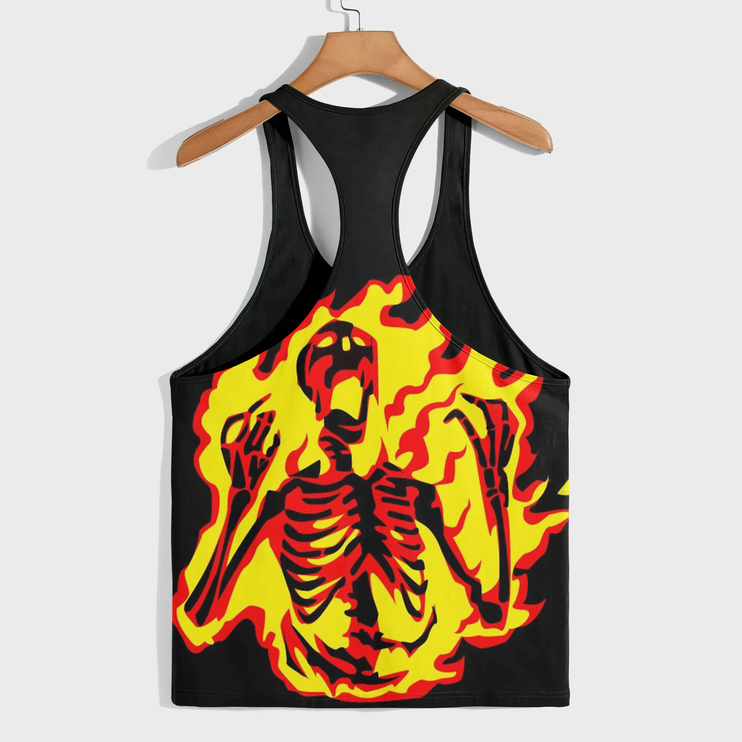 Skull 3D Racerback Tank Top- AA08657