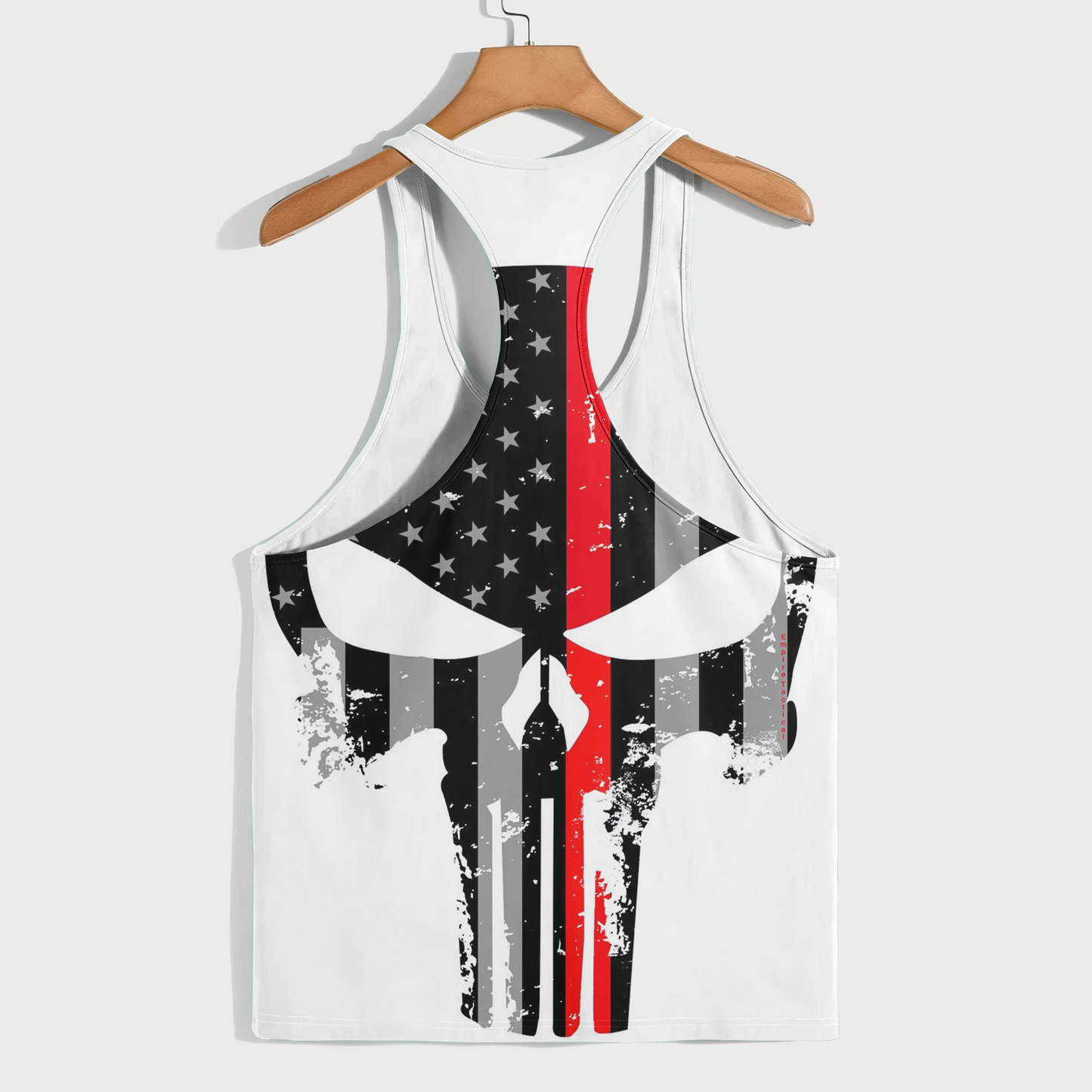 Skull 3D Racerback Tank Top- AA08688