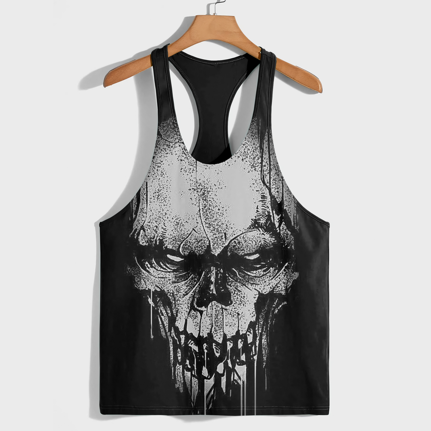 Skull 3D Racerback Tank Top- AA08689