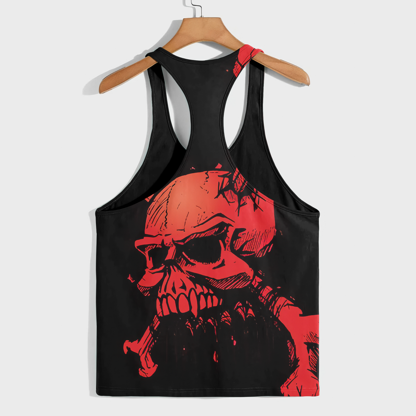 Skull 3D Racerback Tank Top- AA08690
