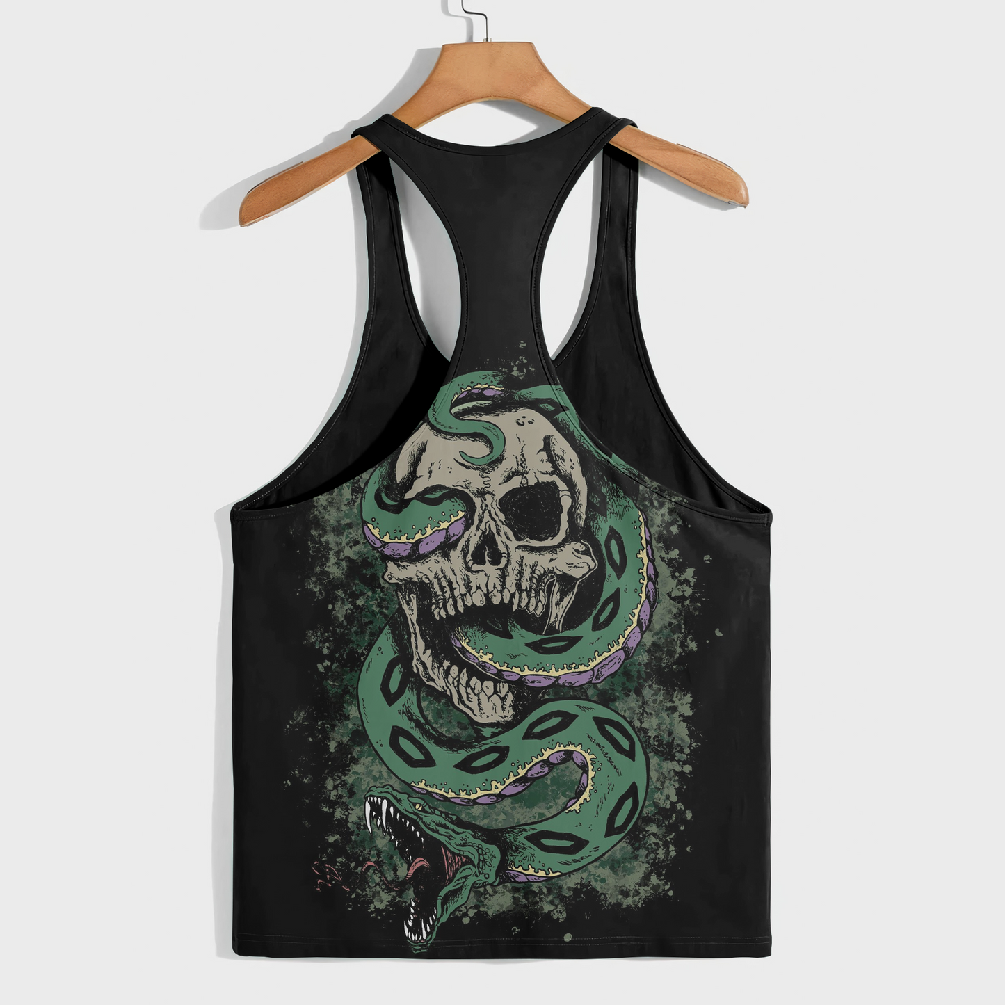 Skull 3D Racerback Tank Top- AA08699