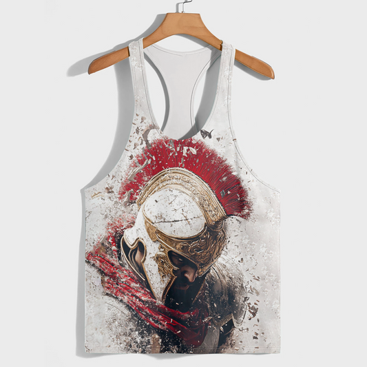 Warrior Spirit 3D Racerback Tank Top- AA08745