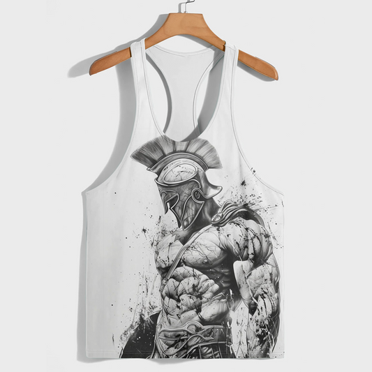 Warrior Spirit 3D Racerback Tank Top- AA08752