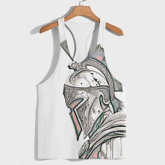 Warrior Spirit 3D Racerback Tank Top- AA08759