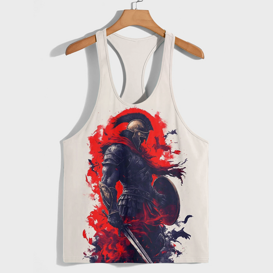 Warrior Spirit 3D Racerback Tank Top- AA08765