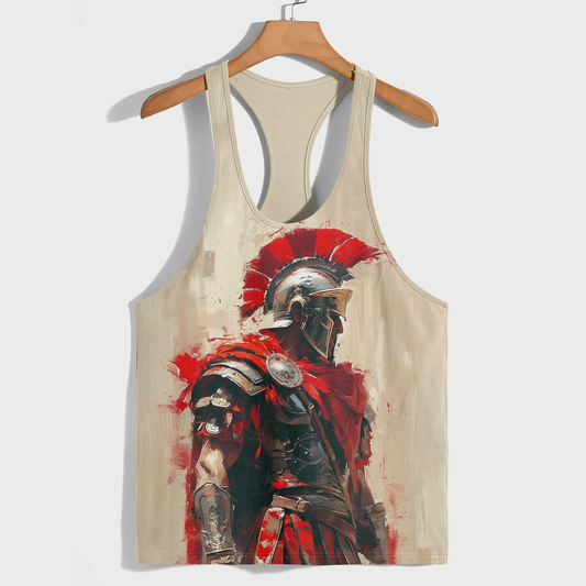 Warrior Spirit 3D Racerback Tank Top- AA08767