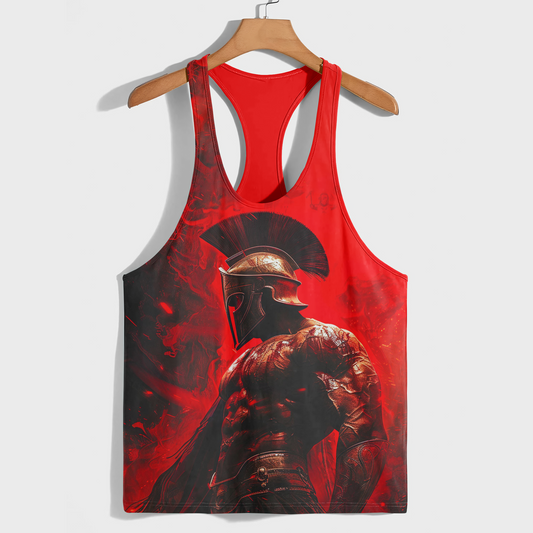 Warrior Spirit 3D Racerback Tank Top- AA08768