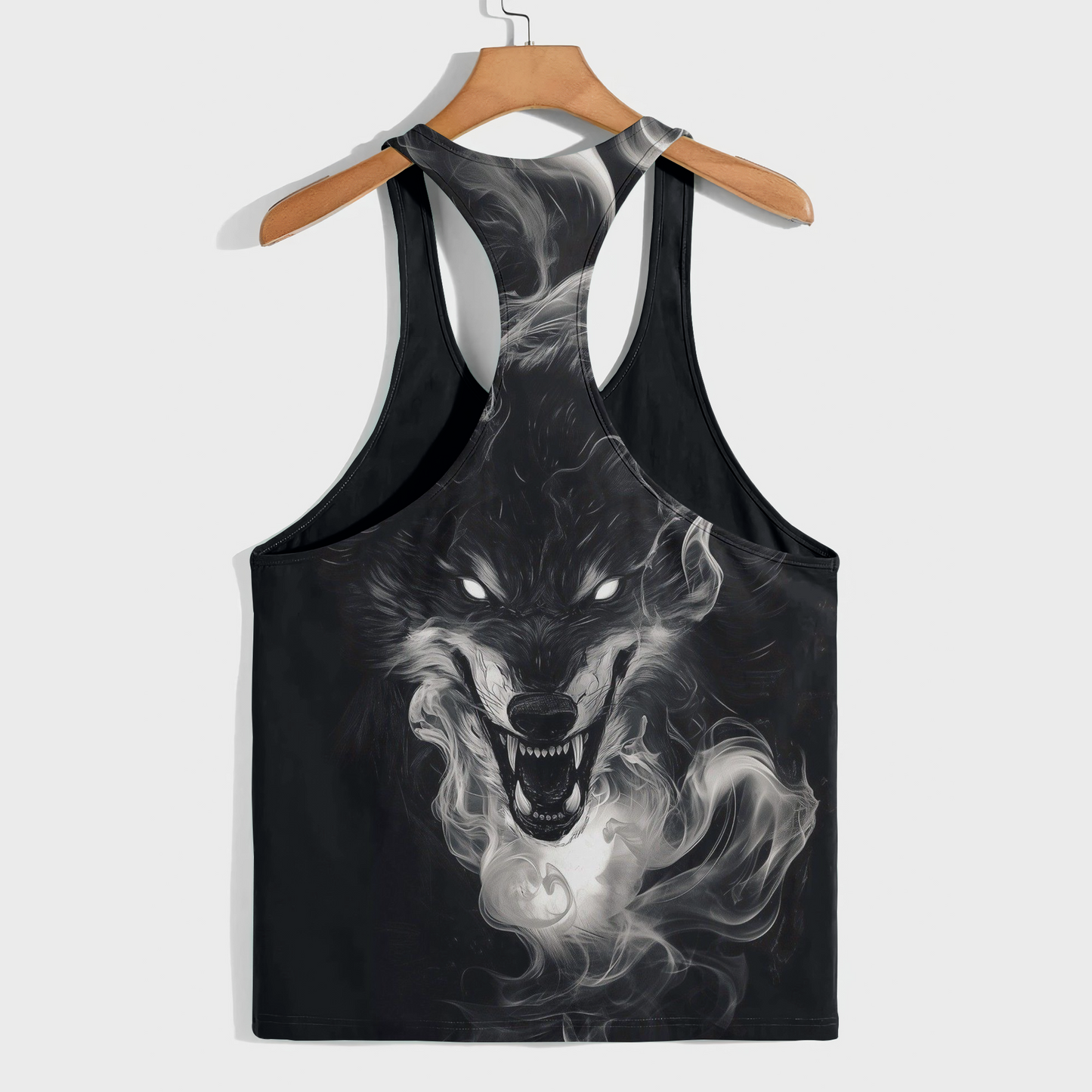 Savage Wolf Racerback Tank Top- AA08825