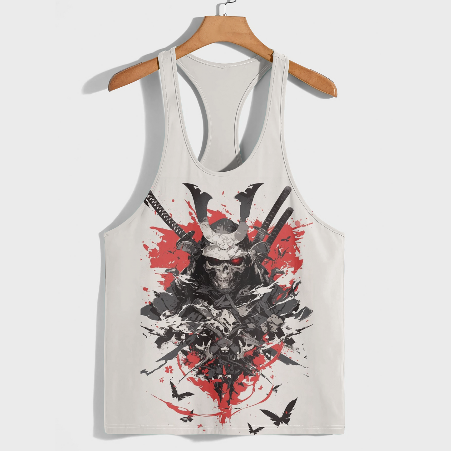 Samurai 3D Racerback Tank Top- AA08923
