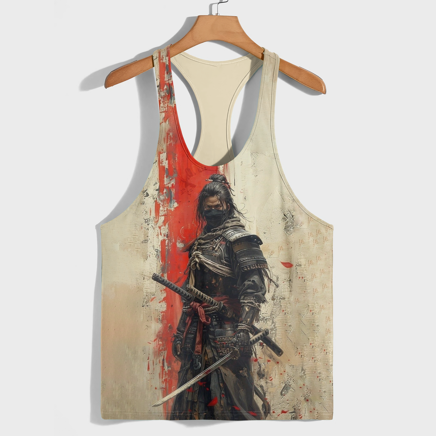 Samurai 3D Racerback Tank Top- AA08929