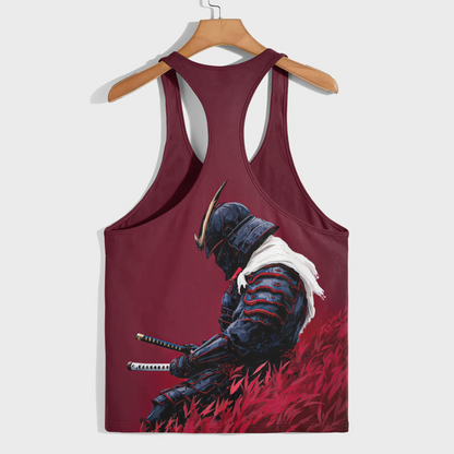 Samurai 3D Racerback Tank Top- AA08934
