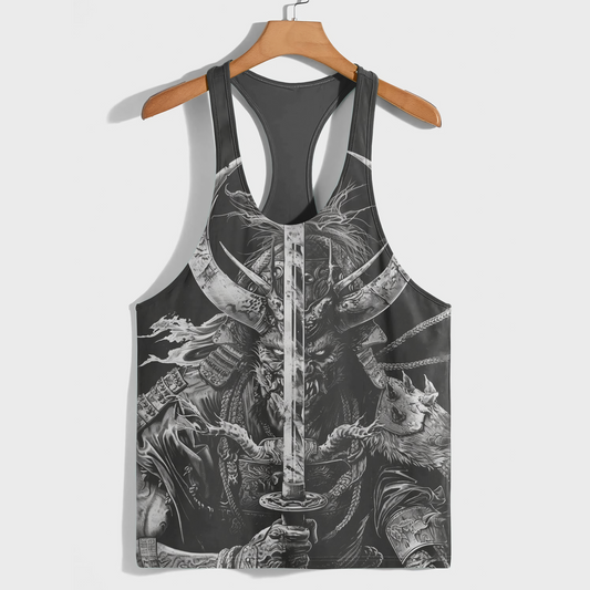 Samurai 3D Racerback Tank Top- AA08937
