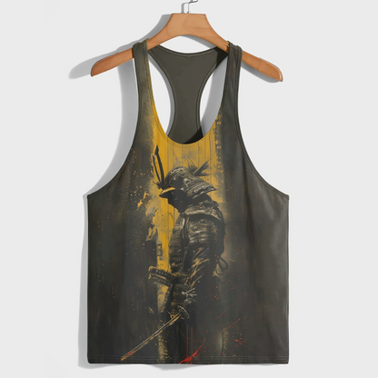 Samurai 3D Racerback Tank Top- AA08953