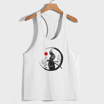 Samurai 3D Racerback Tank Top- AA08961
