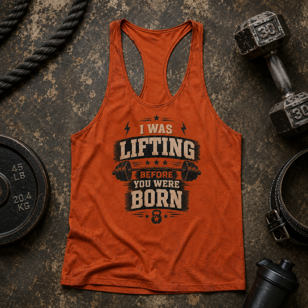 Bodybuilding Racerback Tank Top- TT03280