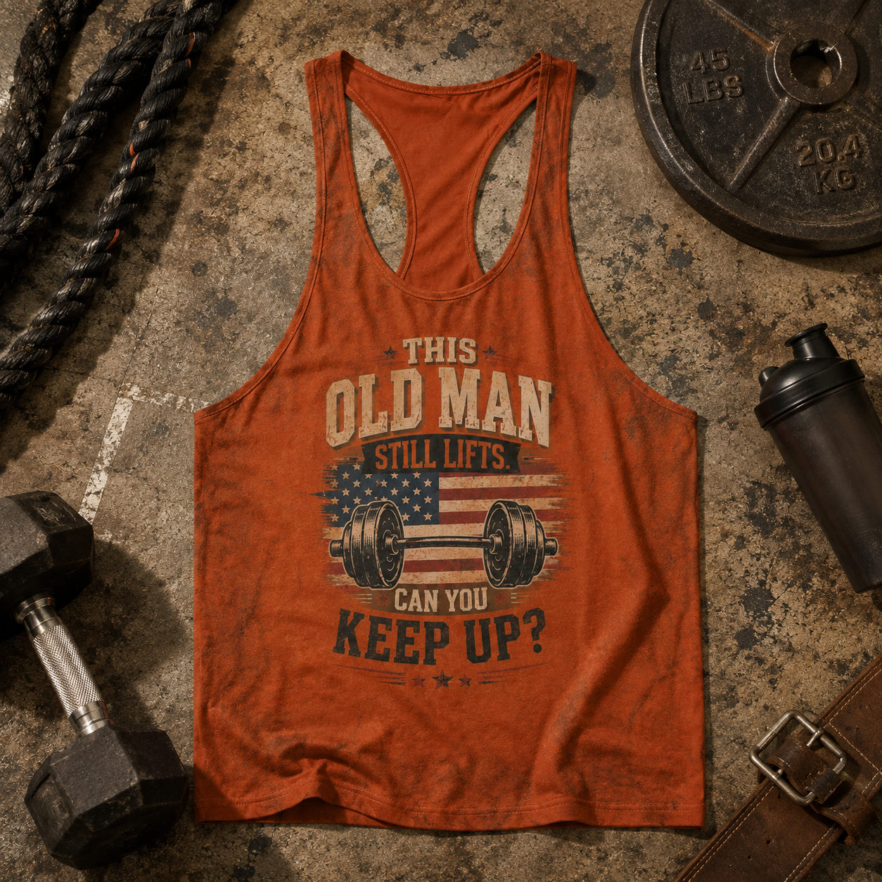 Bodybuilding Racerback Tank Top- TT03269