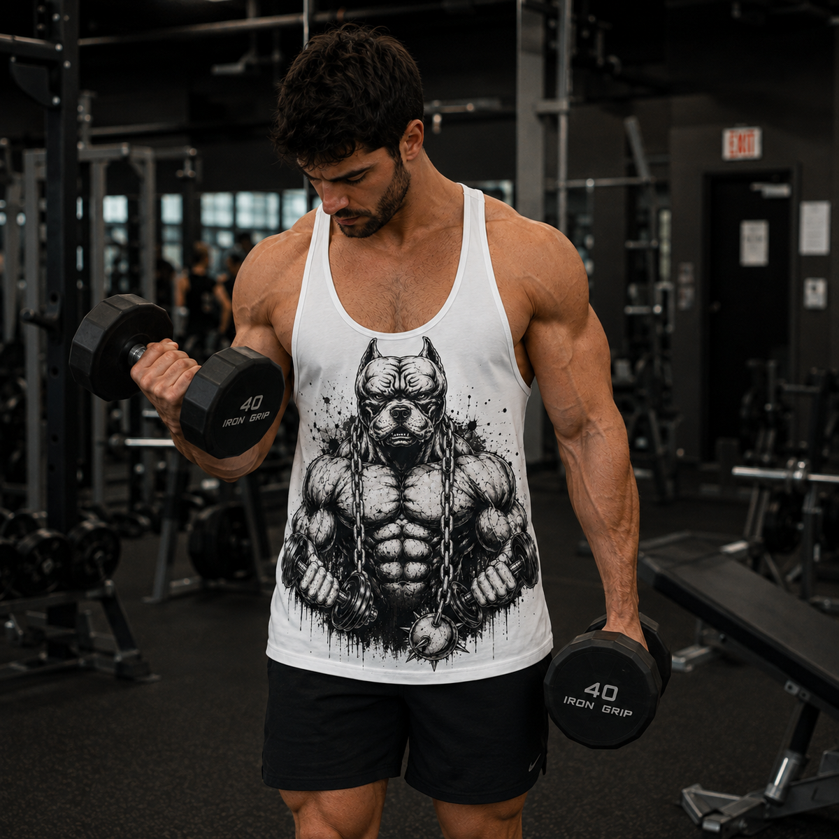 Savage Power Series Racerback Tank Top- TT03050