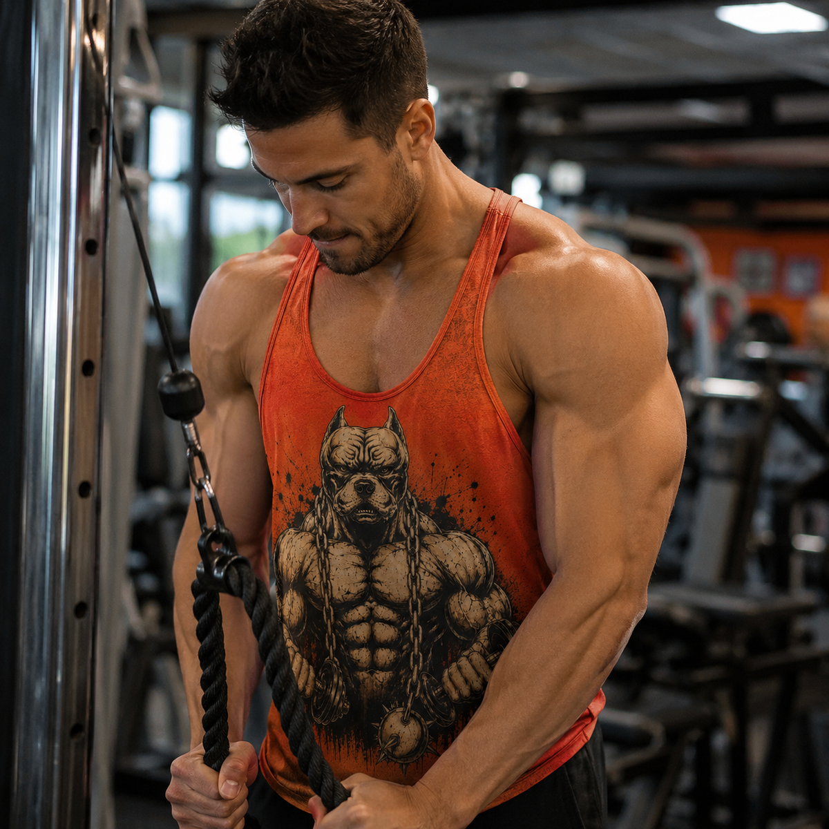 Savage Power Series Racerback Tank Top- TT03089