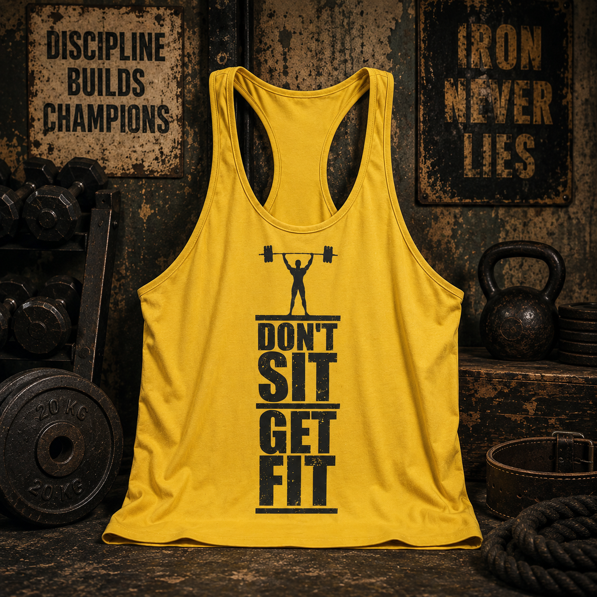 Customizable Bodybuilding Racerback Tank Top- TT01224