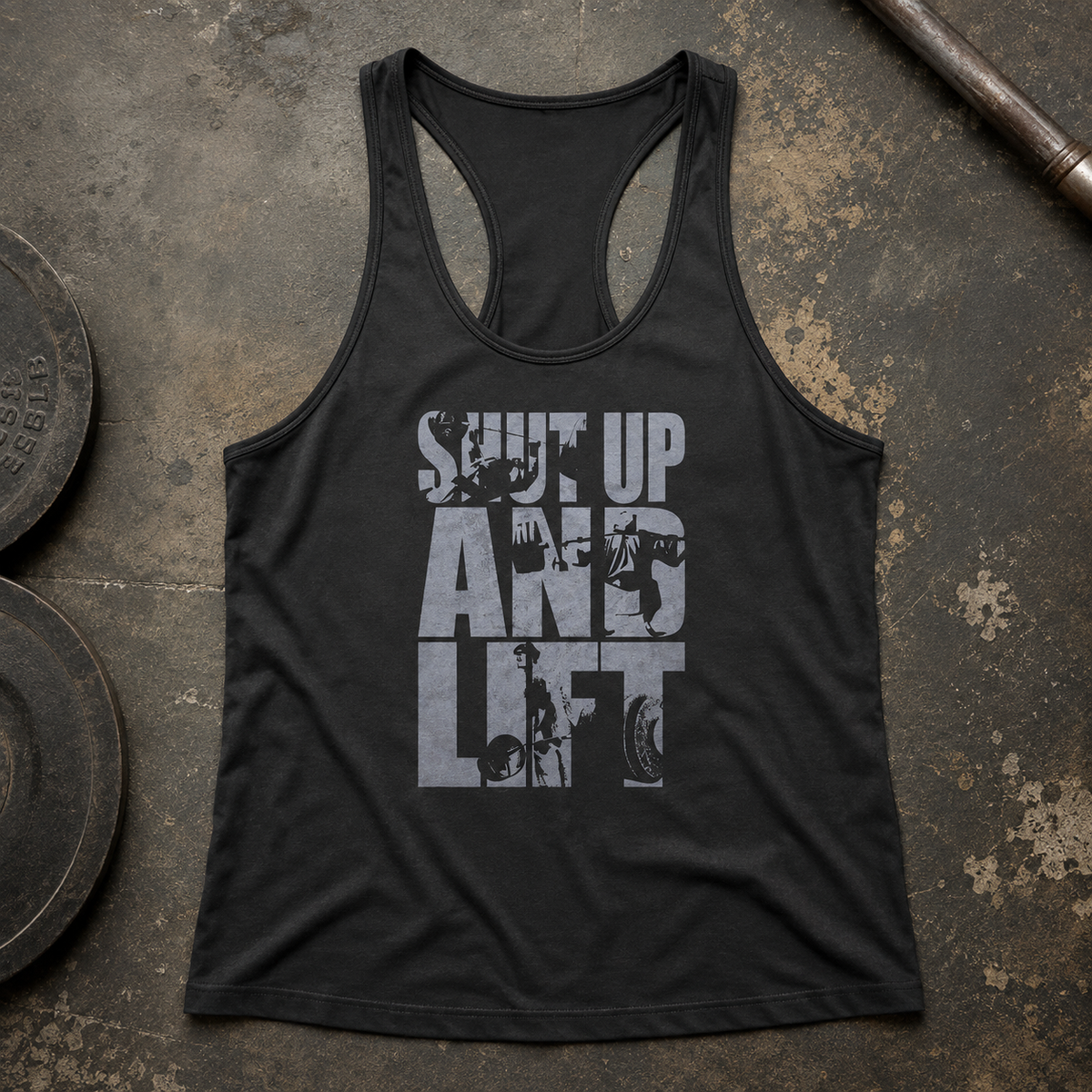 Customizable Bodybuilding Racerback Tank Top- TT01204